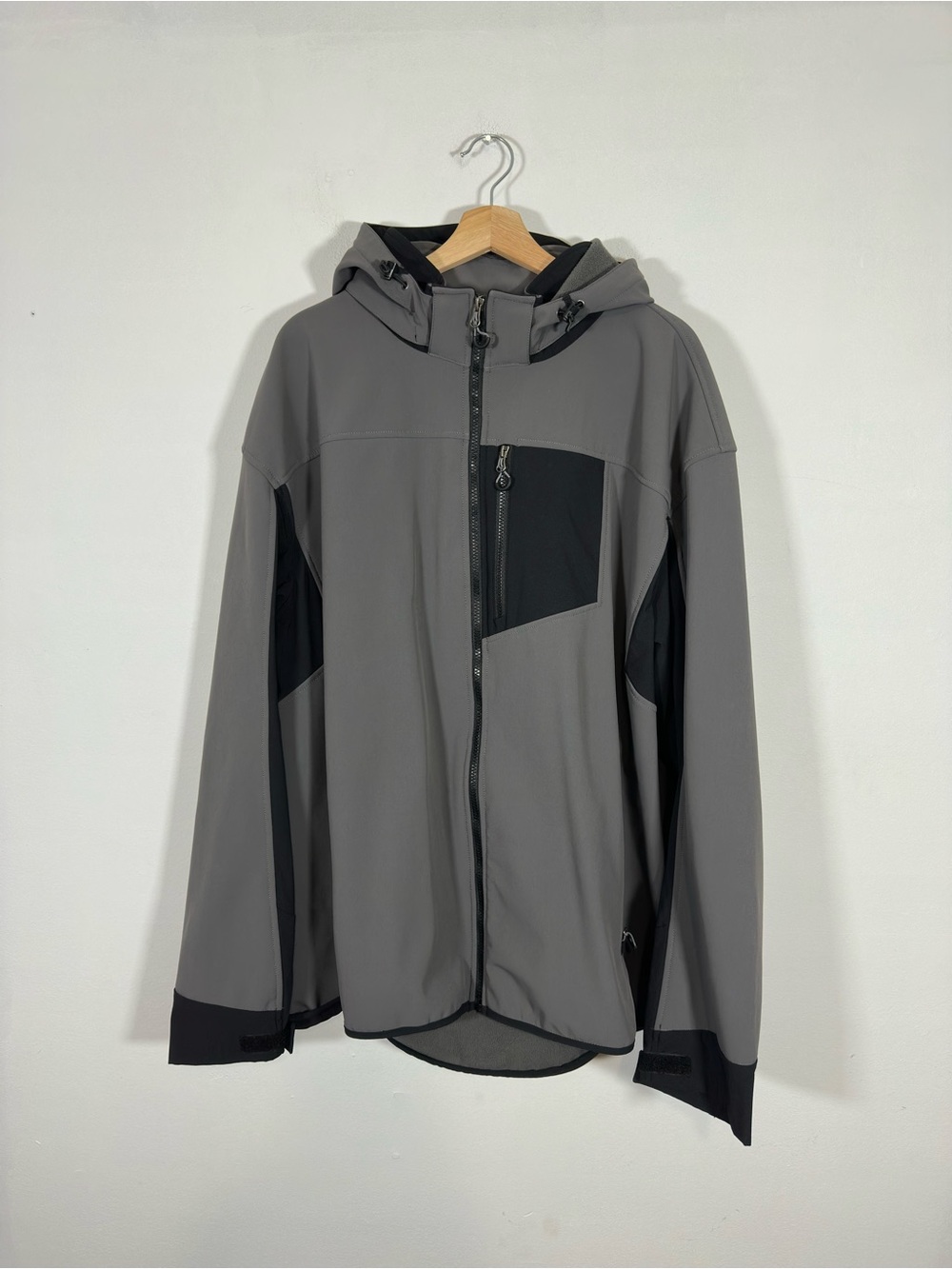 Duluth Trading Co Men's Hooded Softshell Jacket 3XL Outdoor Workwear Utility